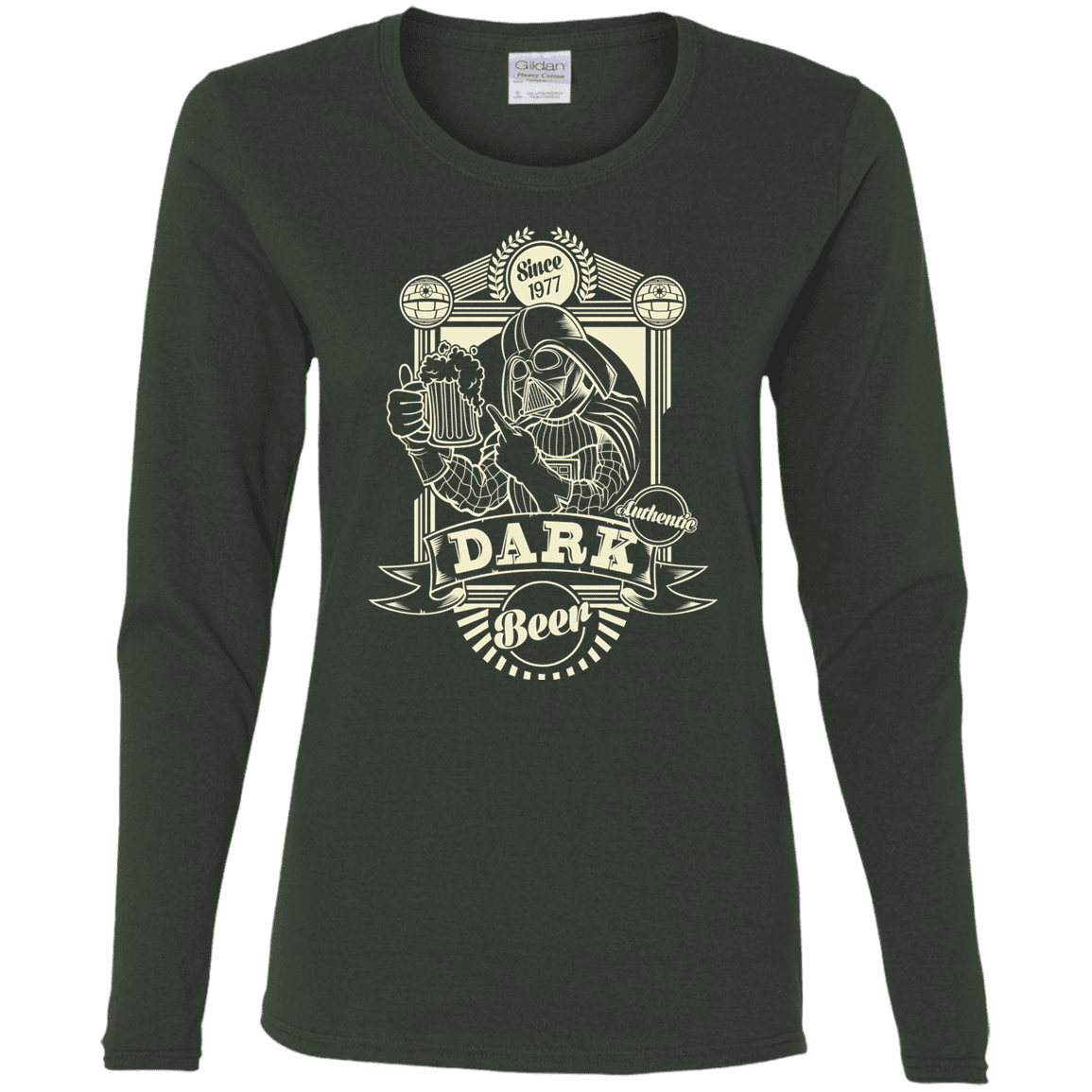 T-Shirts Forest / S Dark Beer Women's Long Sleeve T-Shirt