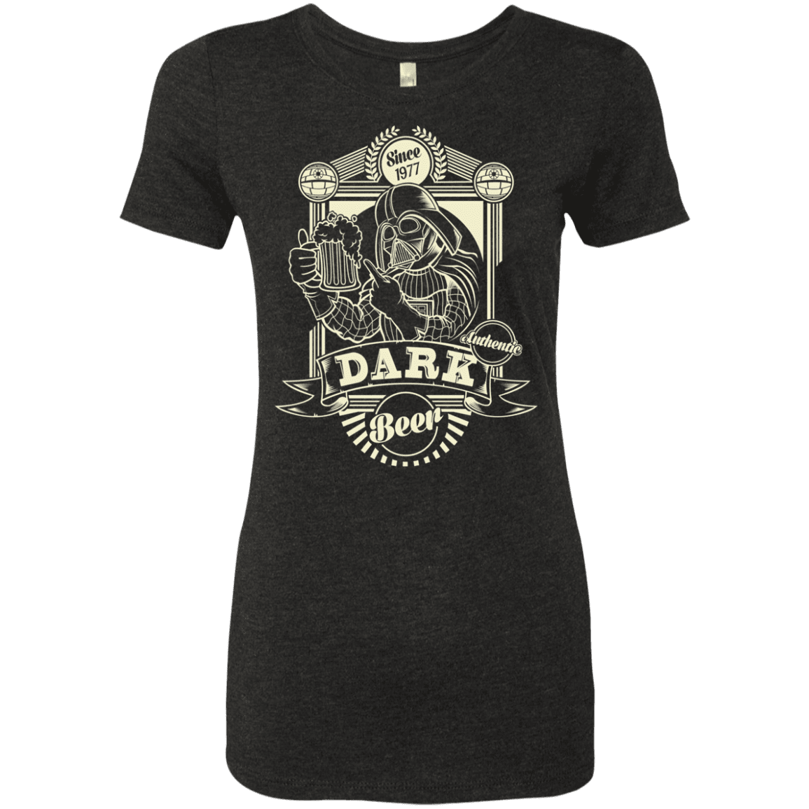 T-Shirts Vintage Black / S Dark Beer Women's Triblend T-Shirt