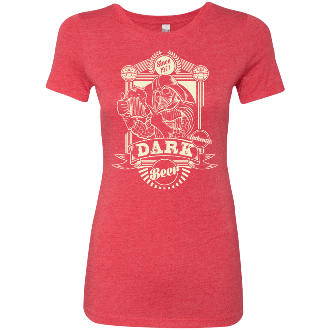 T-Shirts Vintage Red / S Dark Beer Women's Triblend T-Shirt