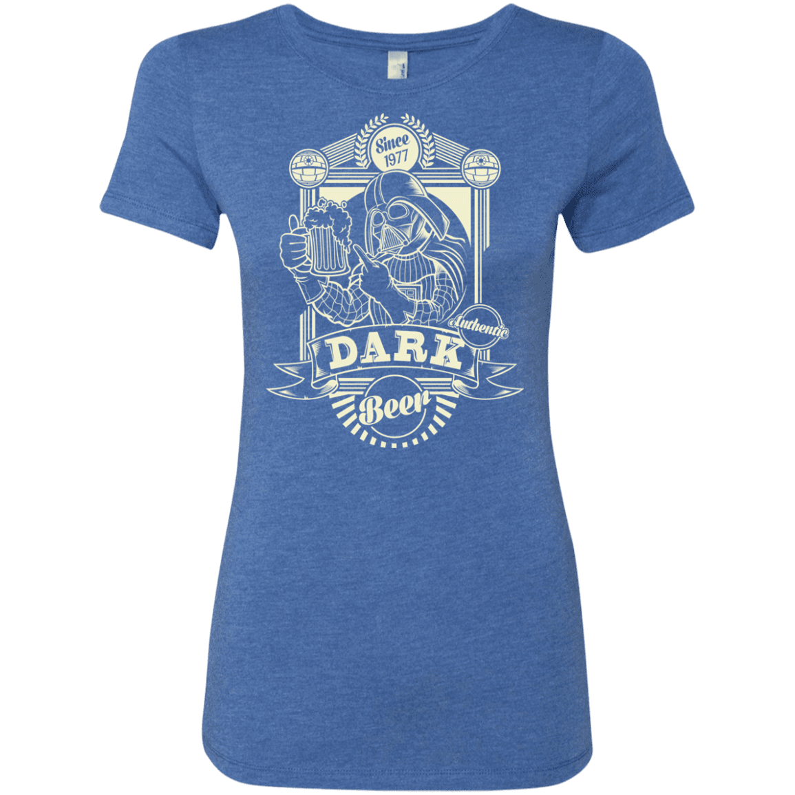 T-Shirts Vintage Royal / S Dark Beer Women's Triblend T-Shirt