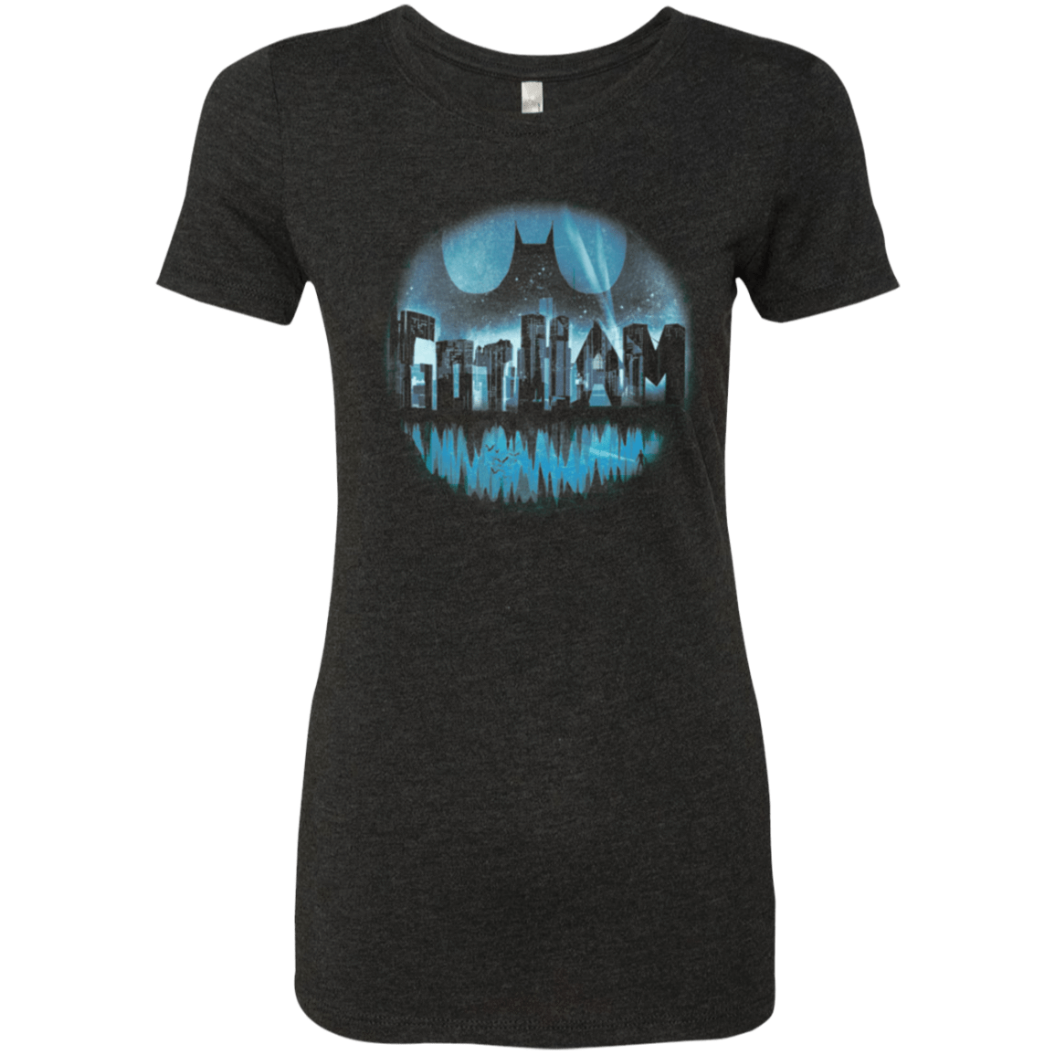 T-Shirts Vintage Black / Small Dark City Women's Triblend T-Shirt