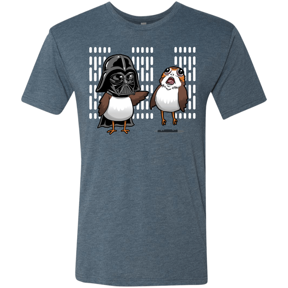 T-Shirts Indigo / Small Dark Critter Men's Triblend T-Shirt