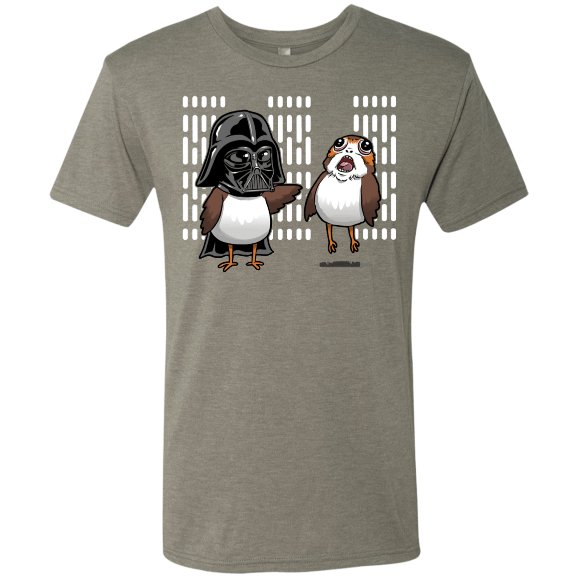 T-Shirts Venetian Grey / Small Dark Critter Men's Triblend T-Shirt