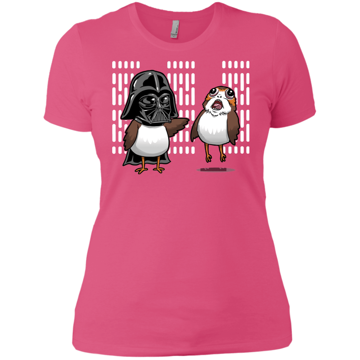 T-Shirts Hot Pink / X-Small Dark Critter Women's Premium T-Shirt