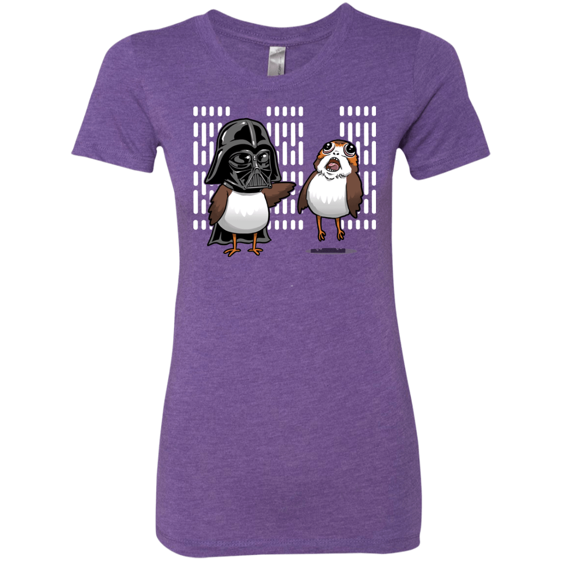 T-Shirts Purple Rush / Small Dark Critter Women's Triblend T-Shirt