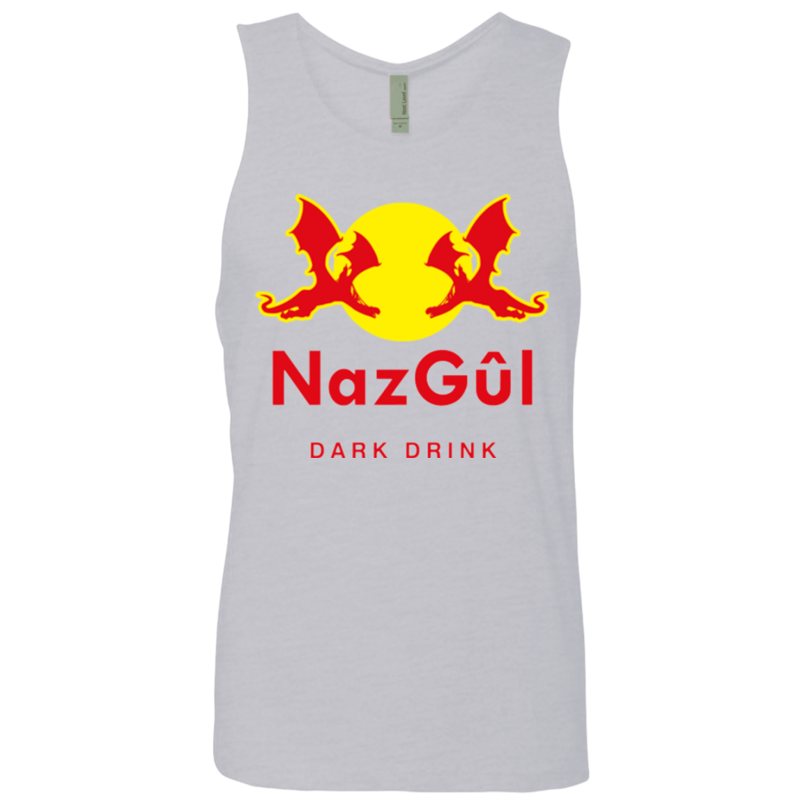 T-Shirts Heather Grey / Small Dark drink Men's Premium Tank Top