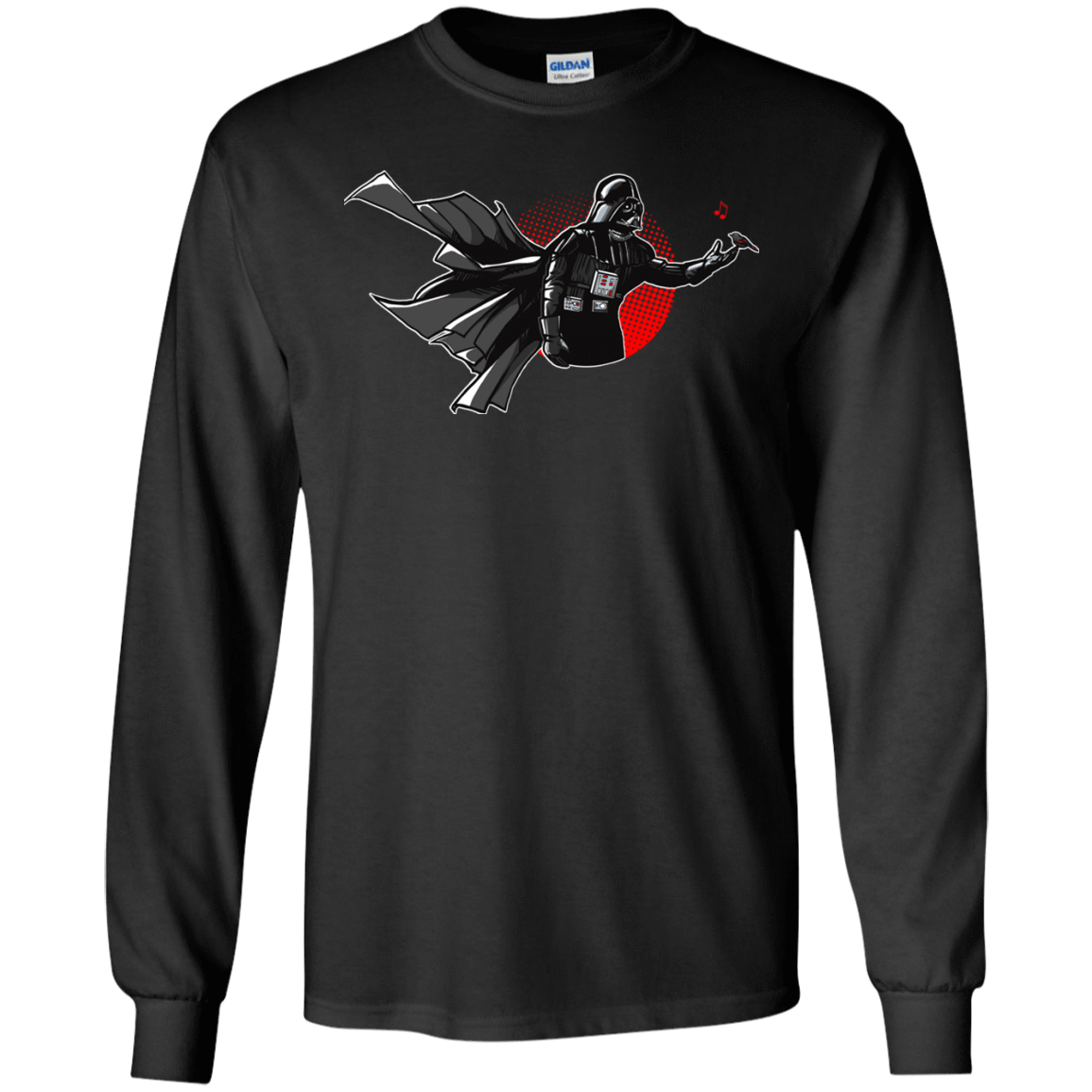 T-Shirts Black / S Dark Enforcer Men's Long Sleeve T-Shirt