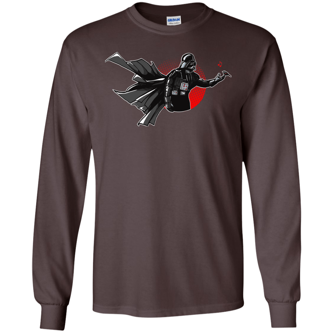 T-Shirts Dark Chocolate / S Dark Enforcer Men's Long Sleeve T-Shirt