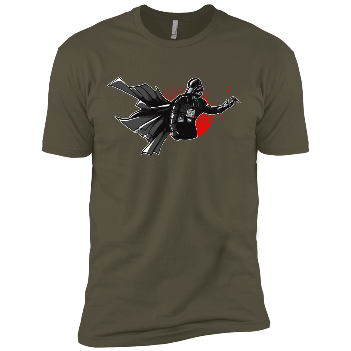 T-Shirts Military Green / X-Small Dark Enforcer Men's Premium T-Shirt