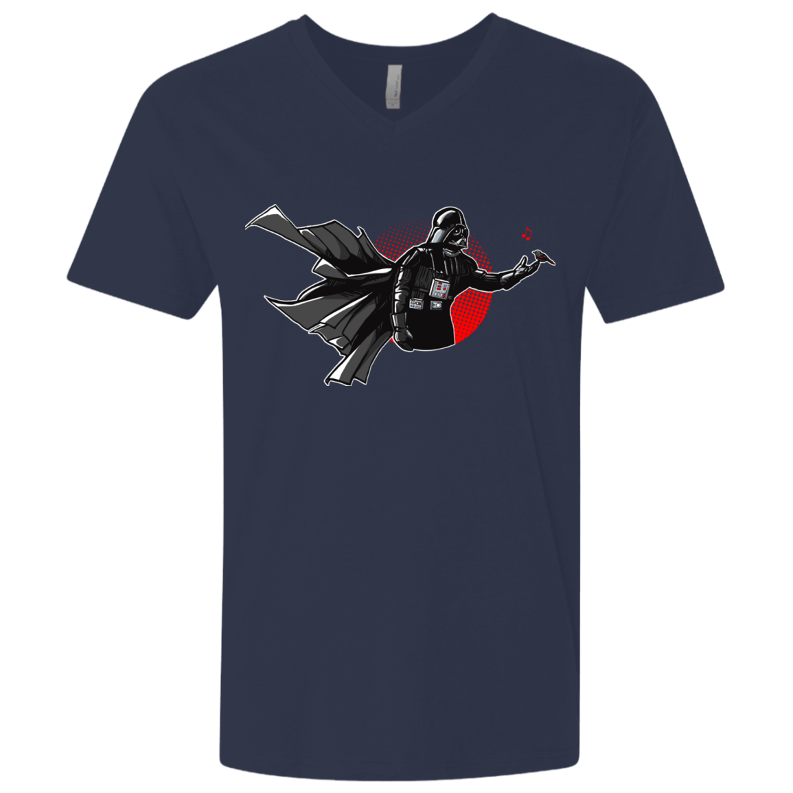 T-Shirts Midnight Navy / X-Small Dark Enforcer Men's Premium V-Neck