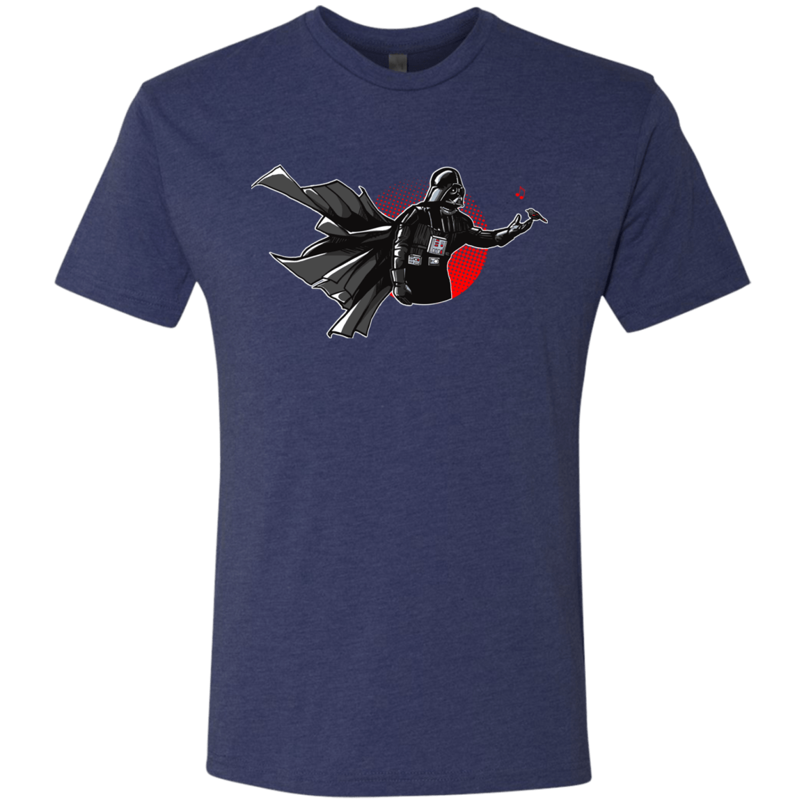 T-Shirts Vintage Navy / S Dark Enforcer Men's Triblend T-Shirt