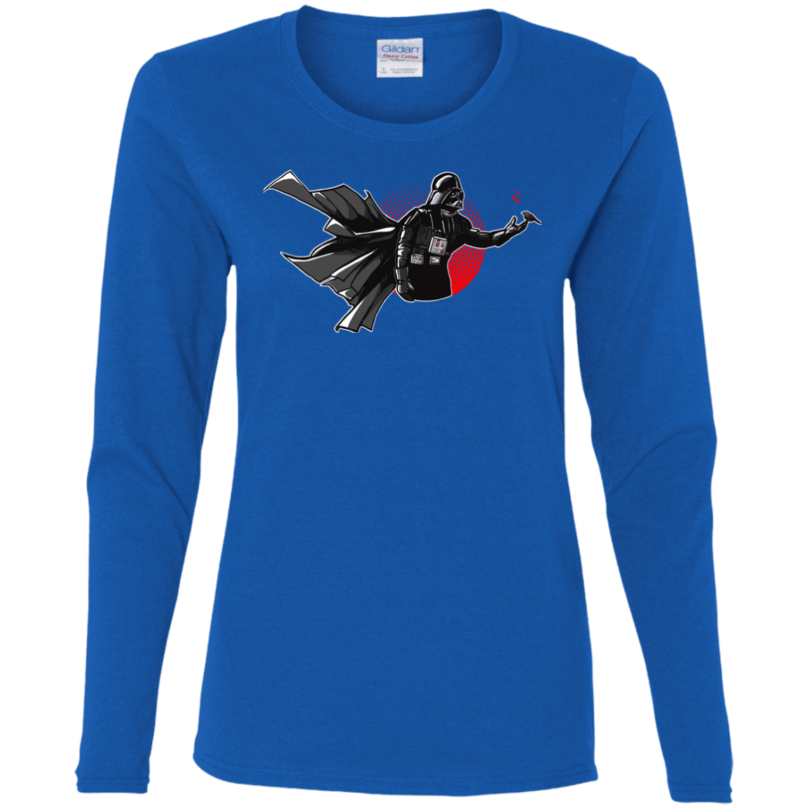 T-Shirts Royal / S Dark Enforcer Women's Long Sleeve T-Shirt