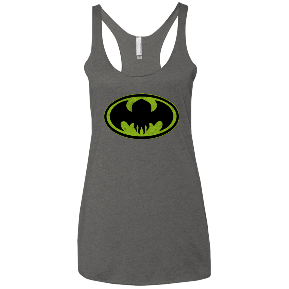 Dark God Rises Women's Triblend Racerback Tank