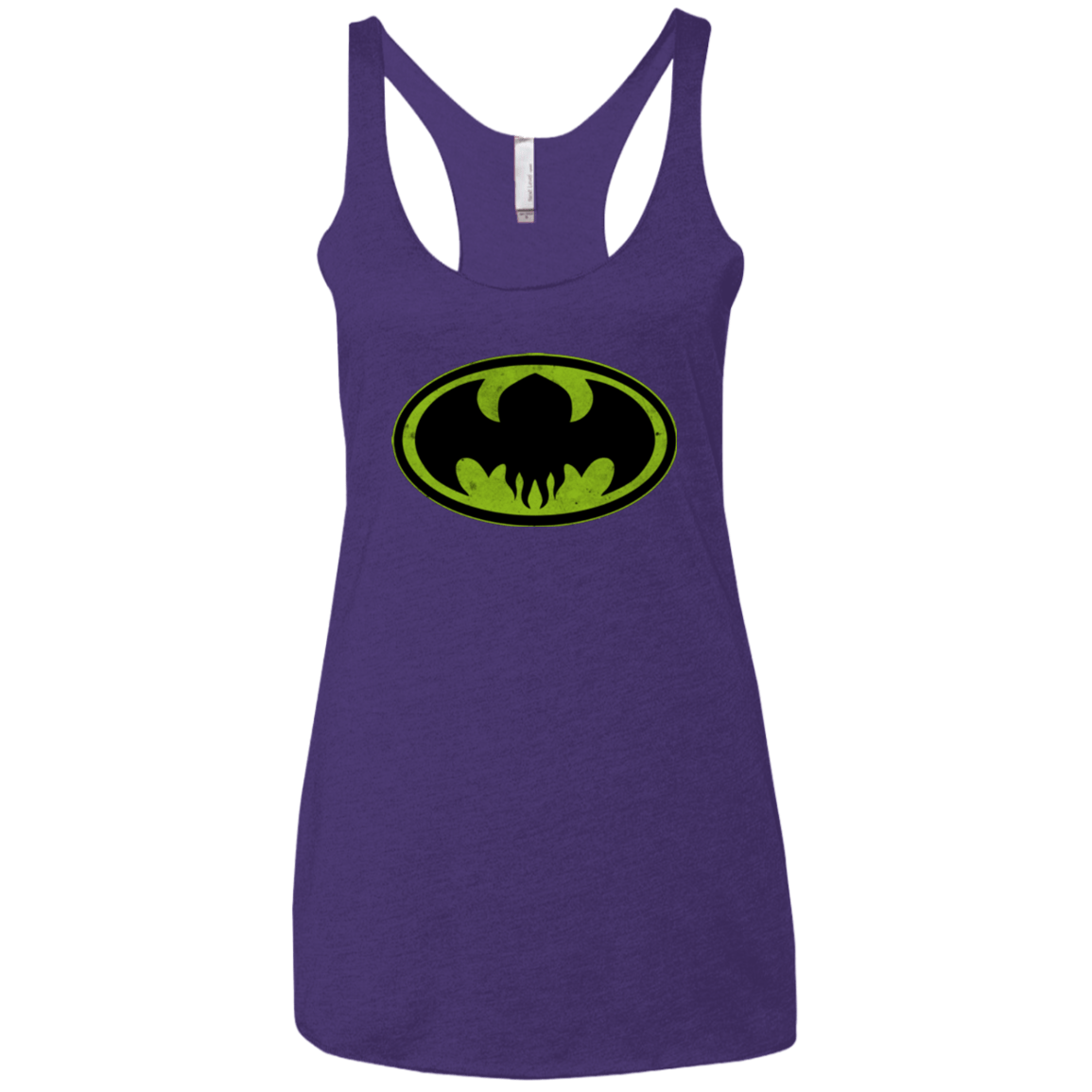 T-Shirts Purple / X-Small Dark God Rises Women's Triblend Racerback Tank