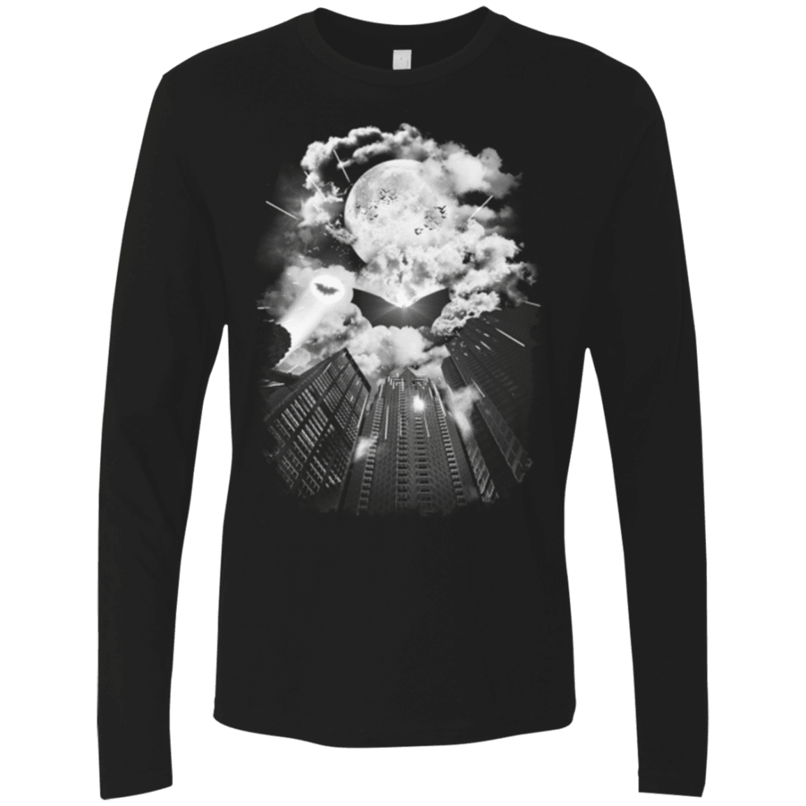 T-Shirts Black / Small Dark Guardian Men's Premium Long Sleeve