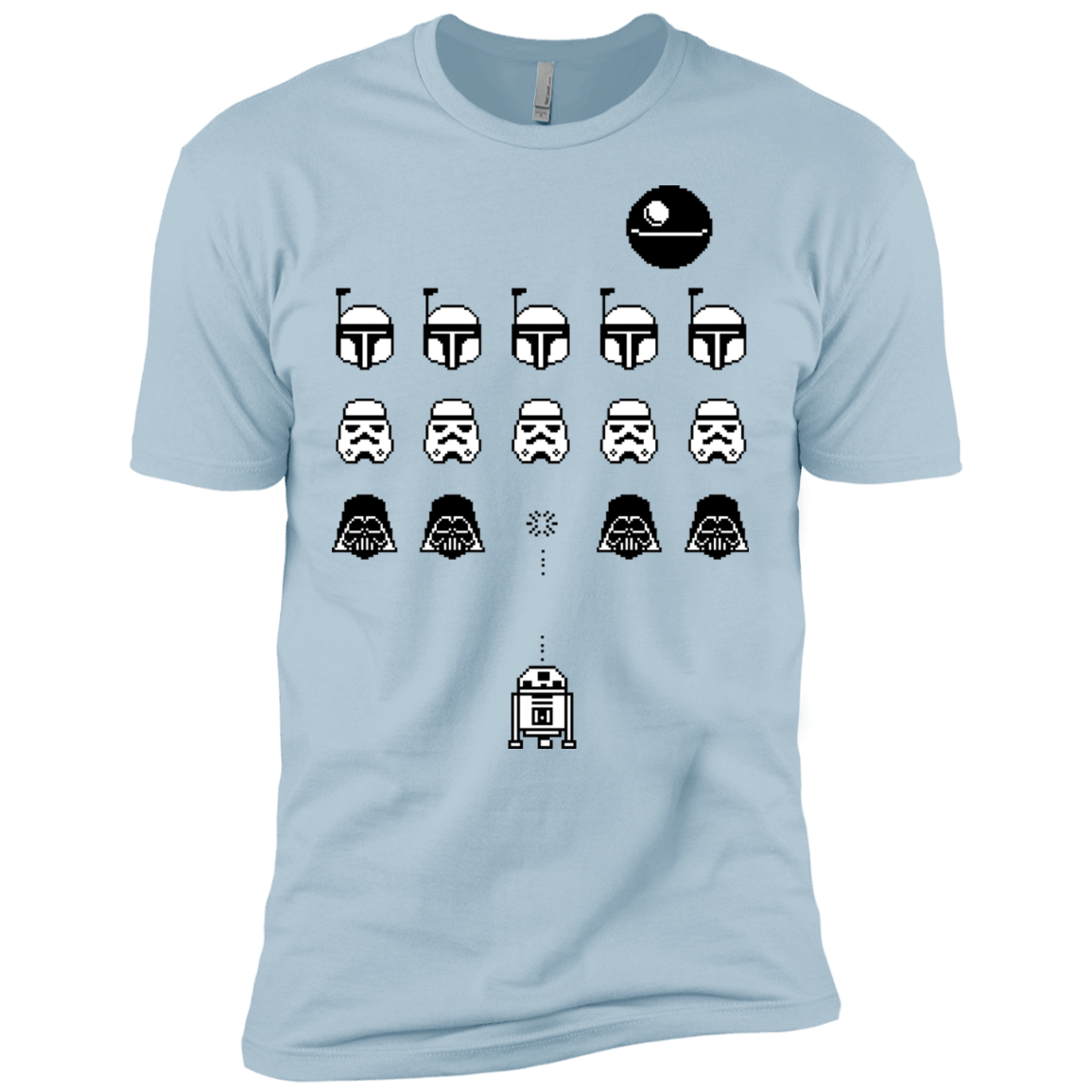 T-Shirts Light Blue / X-Small Dark Invaders Men's Premium T-Shirt