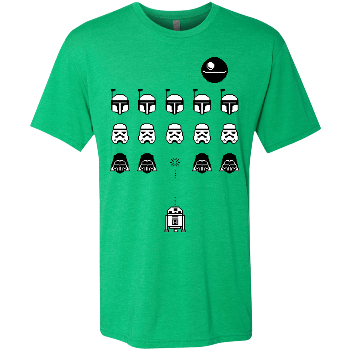 T-Shirts Envy / Small Dark Invaders Men's Triblend T-Shirt