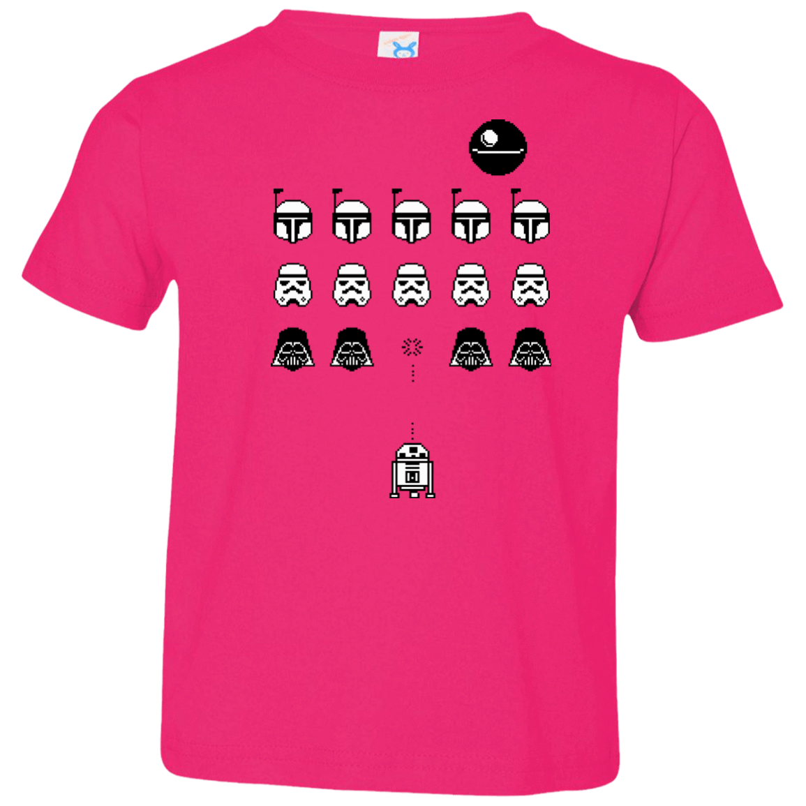 T-Shirts Hot Pink / 2T Dark Invaders Toddler Premium T-Shirt