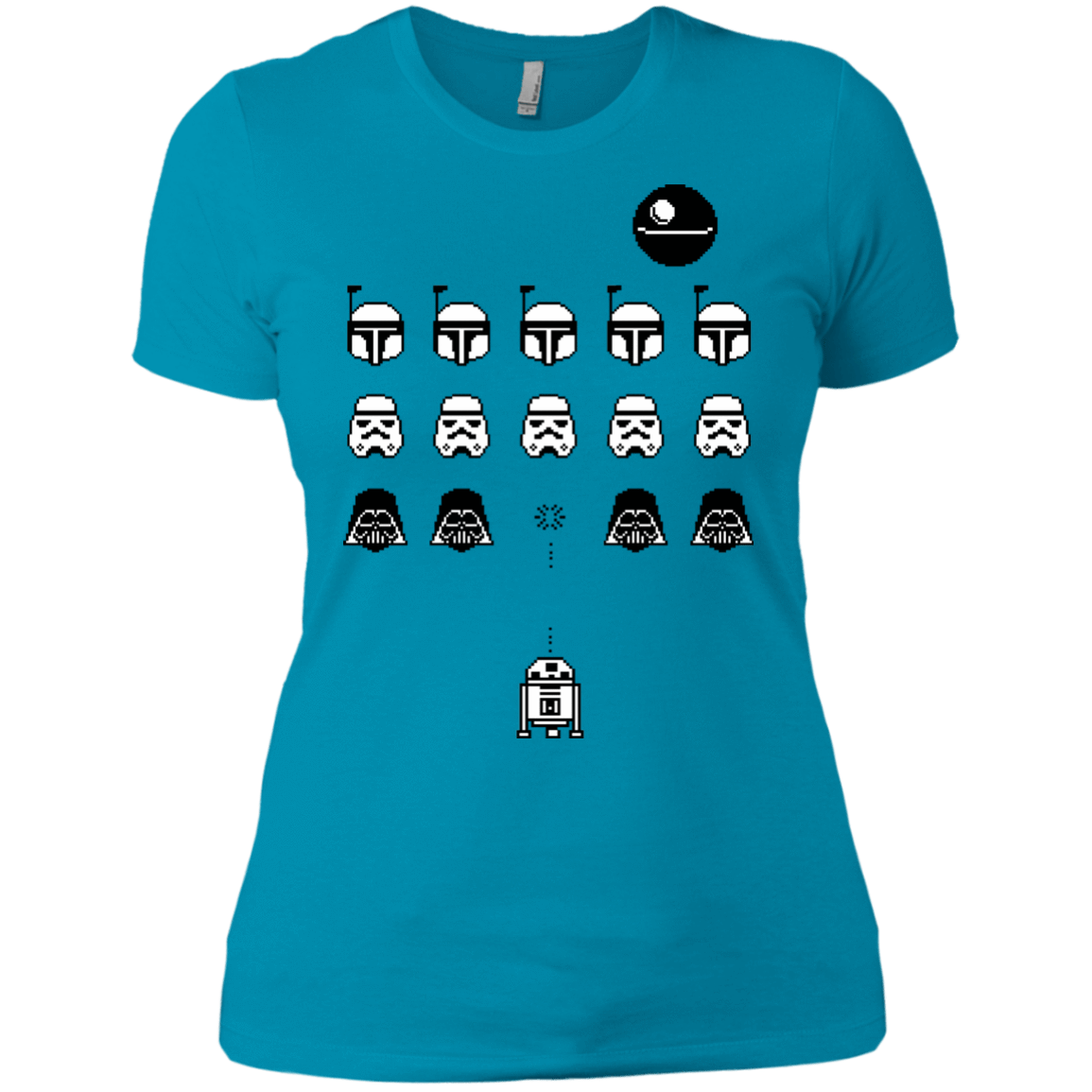 T-Shirts Turquoise / X-Small Dark Invaders Women's Premium T-Shirt