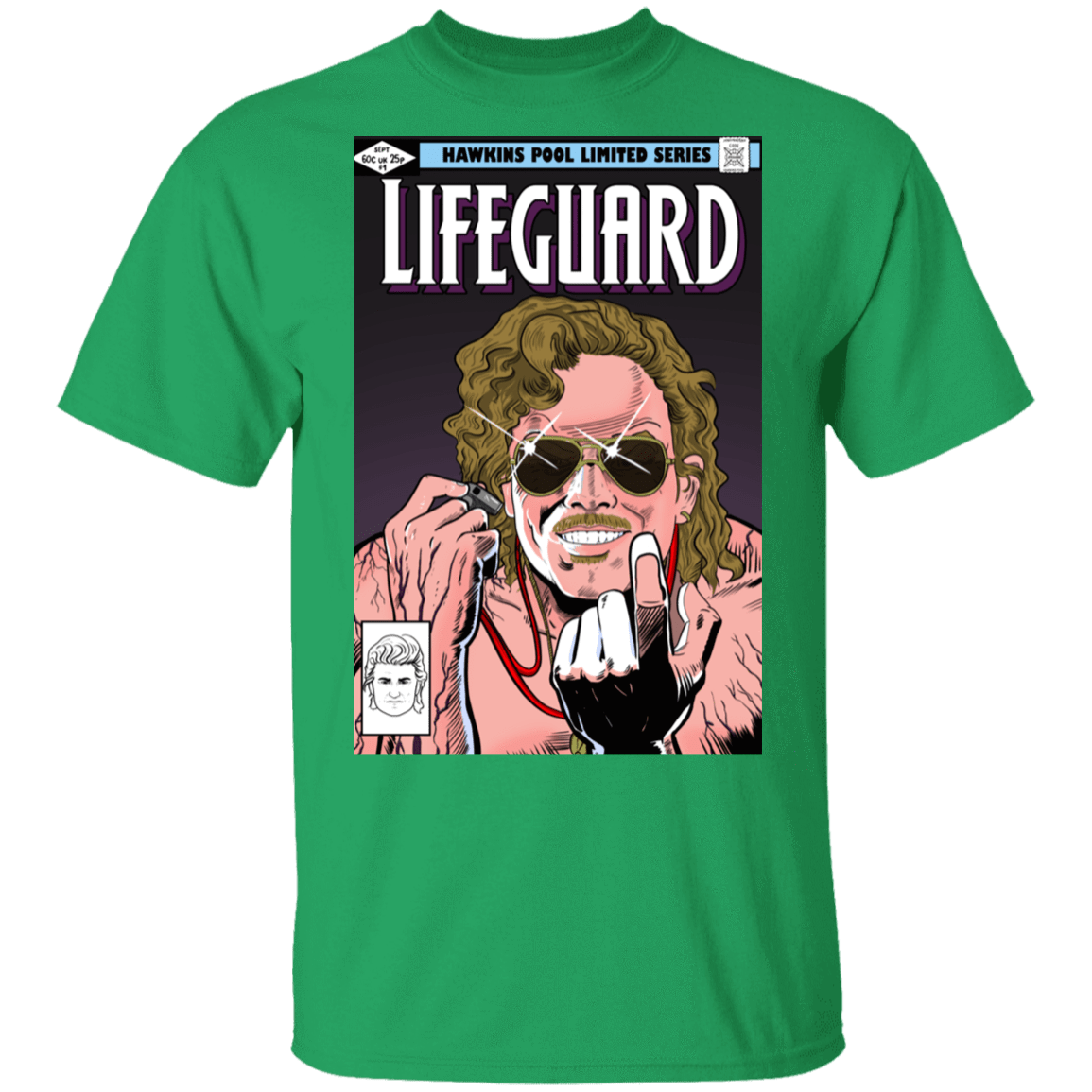T-Shirts Irish Green / S Dark Lifeguard T-Shirt