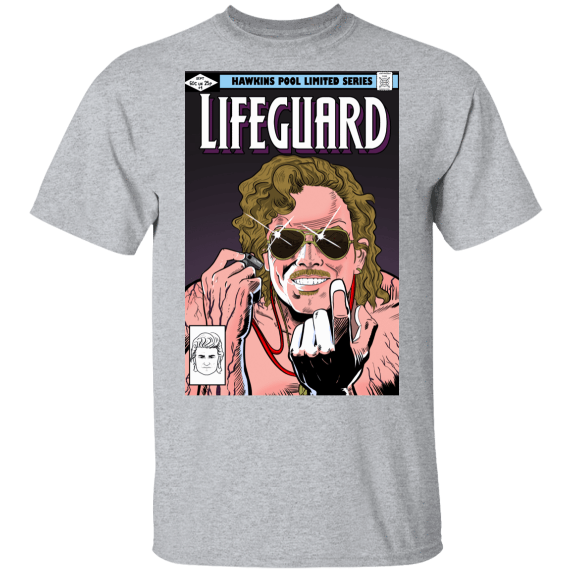 T-Shirts Sport Grey / S Dark Lifeguard T-Shirt