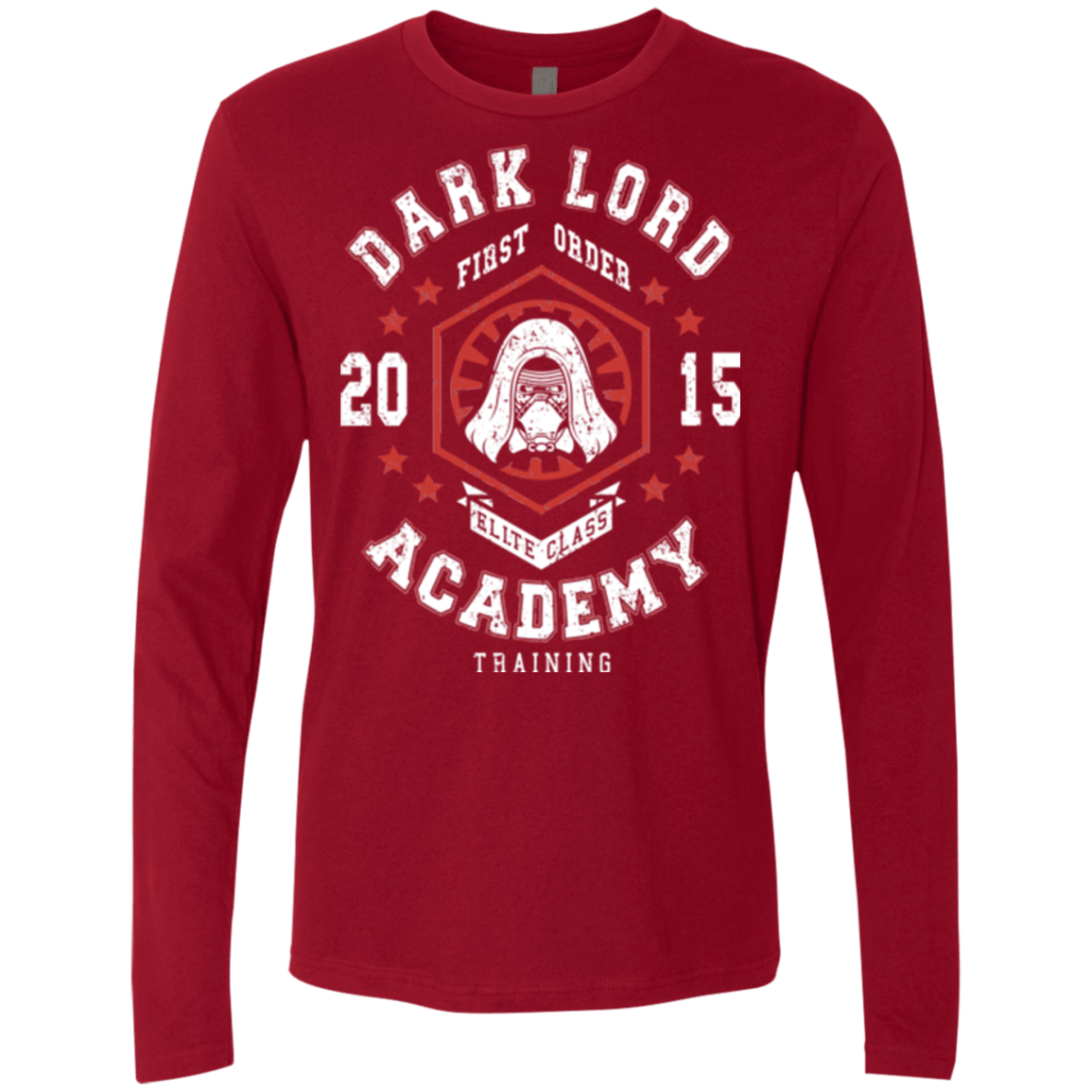 T-Shirts Cardinal / Small Dark Lord Academy 15 Men's Premium Long Sleeve