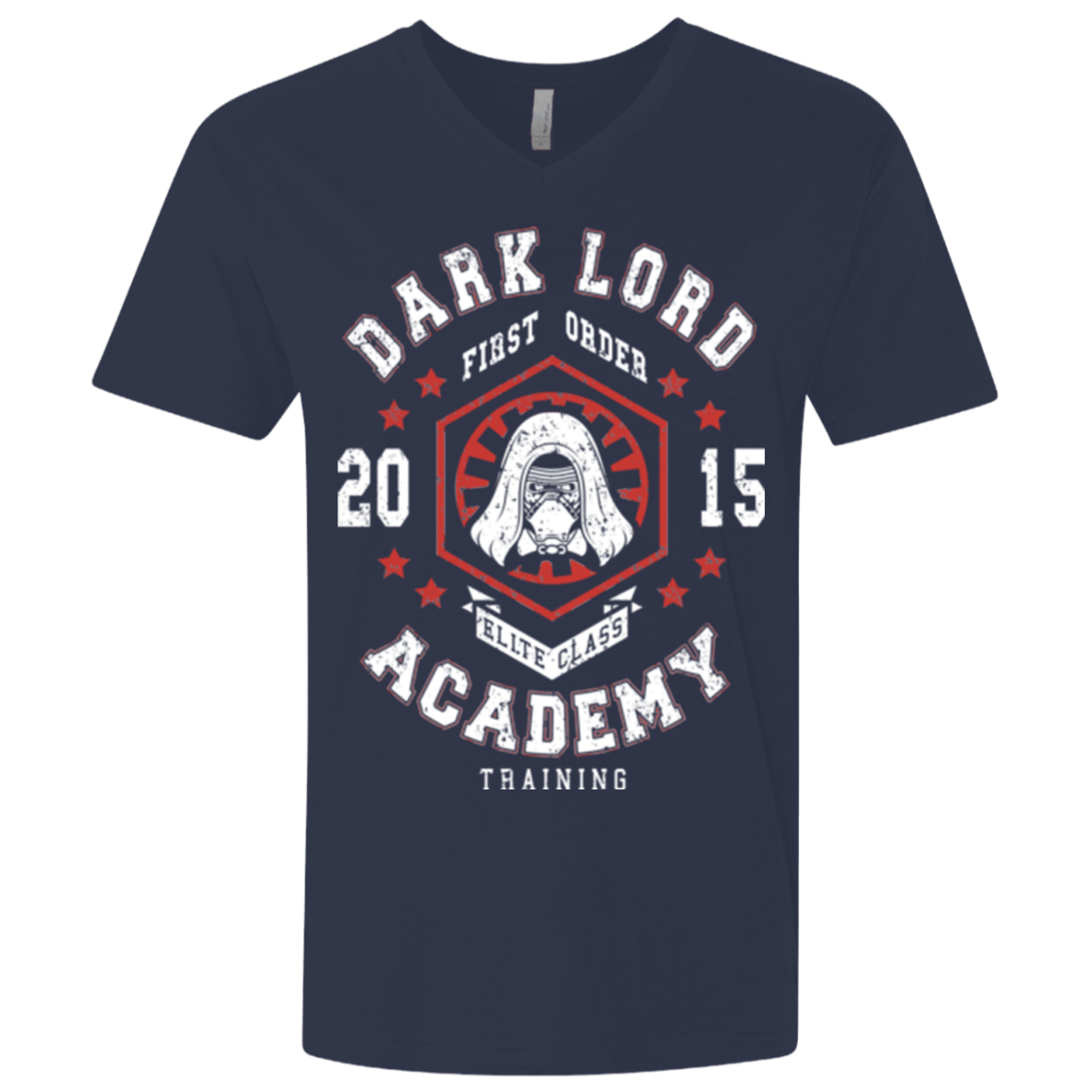 T-Shirts Midnight Navy / X-Small Dark Lord Academy 15 Men's Premium V-Neck