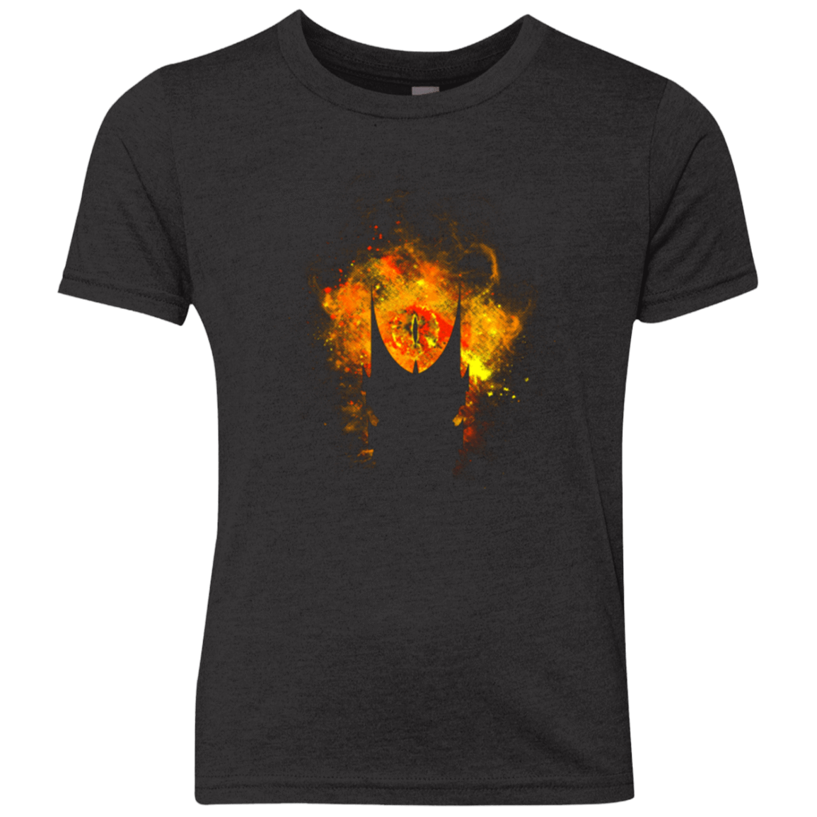 T-Shirts Vintage Black / YXS DARK LORD ART Youth Triblend T-Shirt