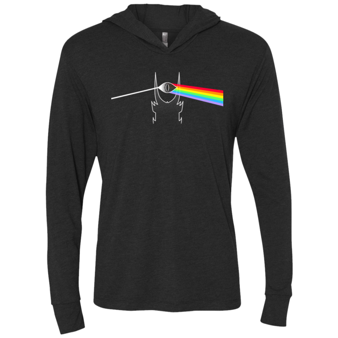 T-Shirts Vintage Black / X-Small Dark Lord of the Doom Triblend Long Sleeve Hoodie Tee