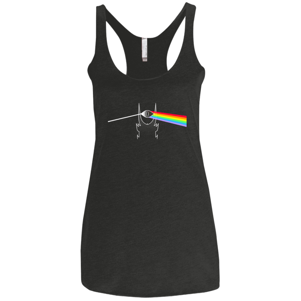 T-Shirts Vintage Black / X-Small Dark Lord of the Doom Women's Triblend Racerback Tank