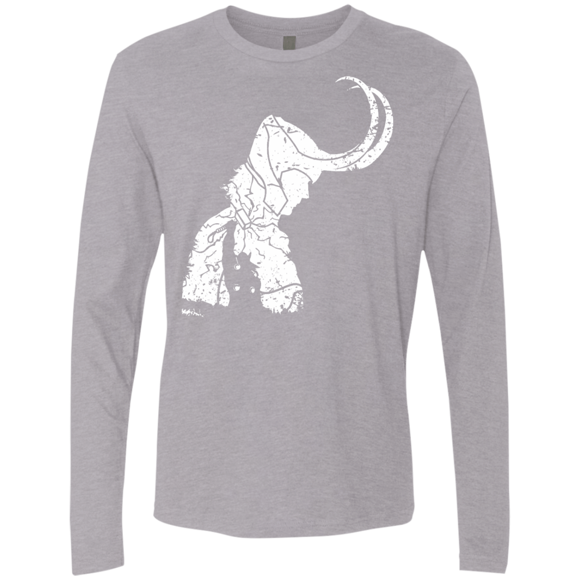 T-Shirts Heather Grey / S Dark Lord Shadow Men's Premium Long Sleeve