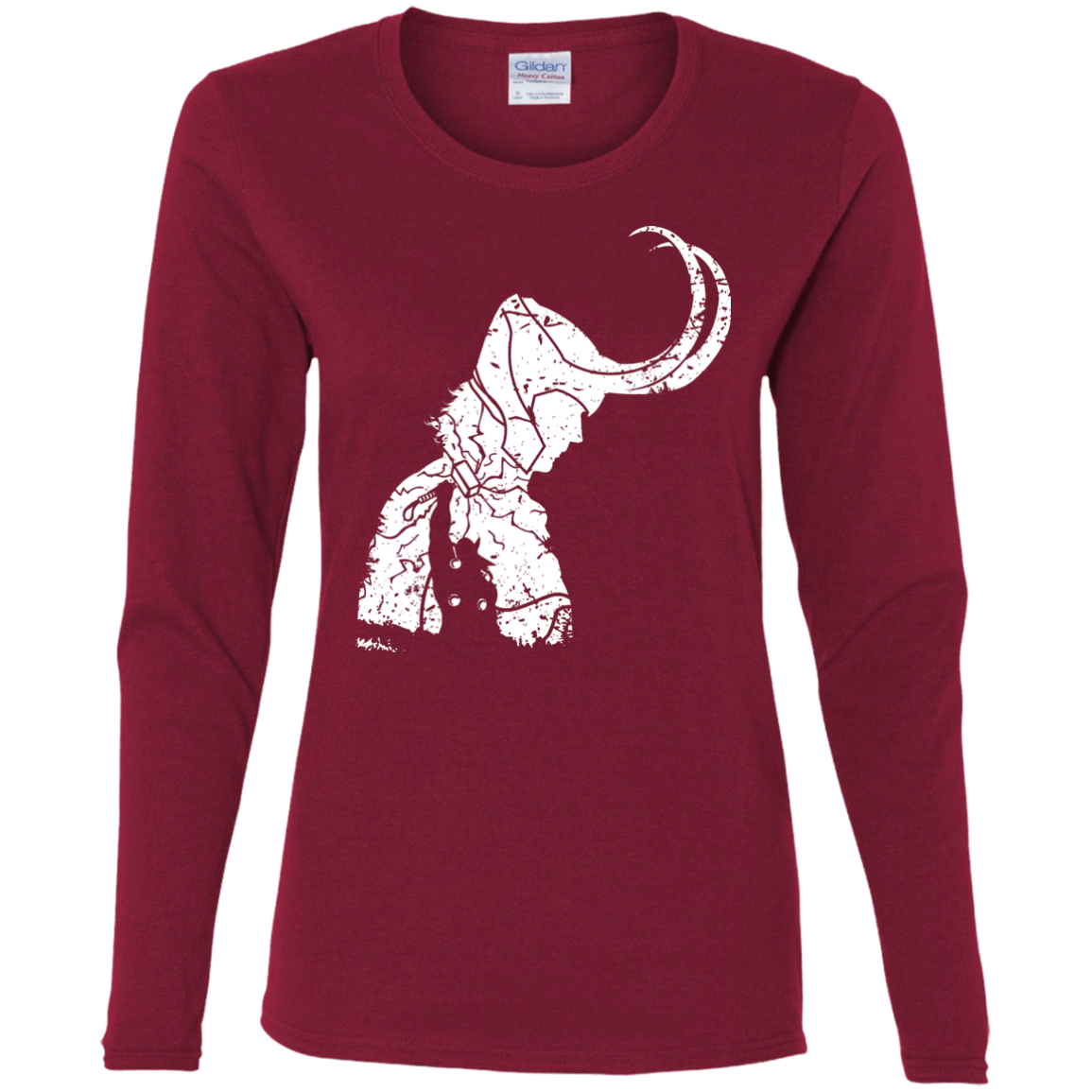 T-Shirts Cardinal / S Dark Lord Shadow Women's Long Sleeve T-Shirt
