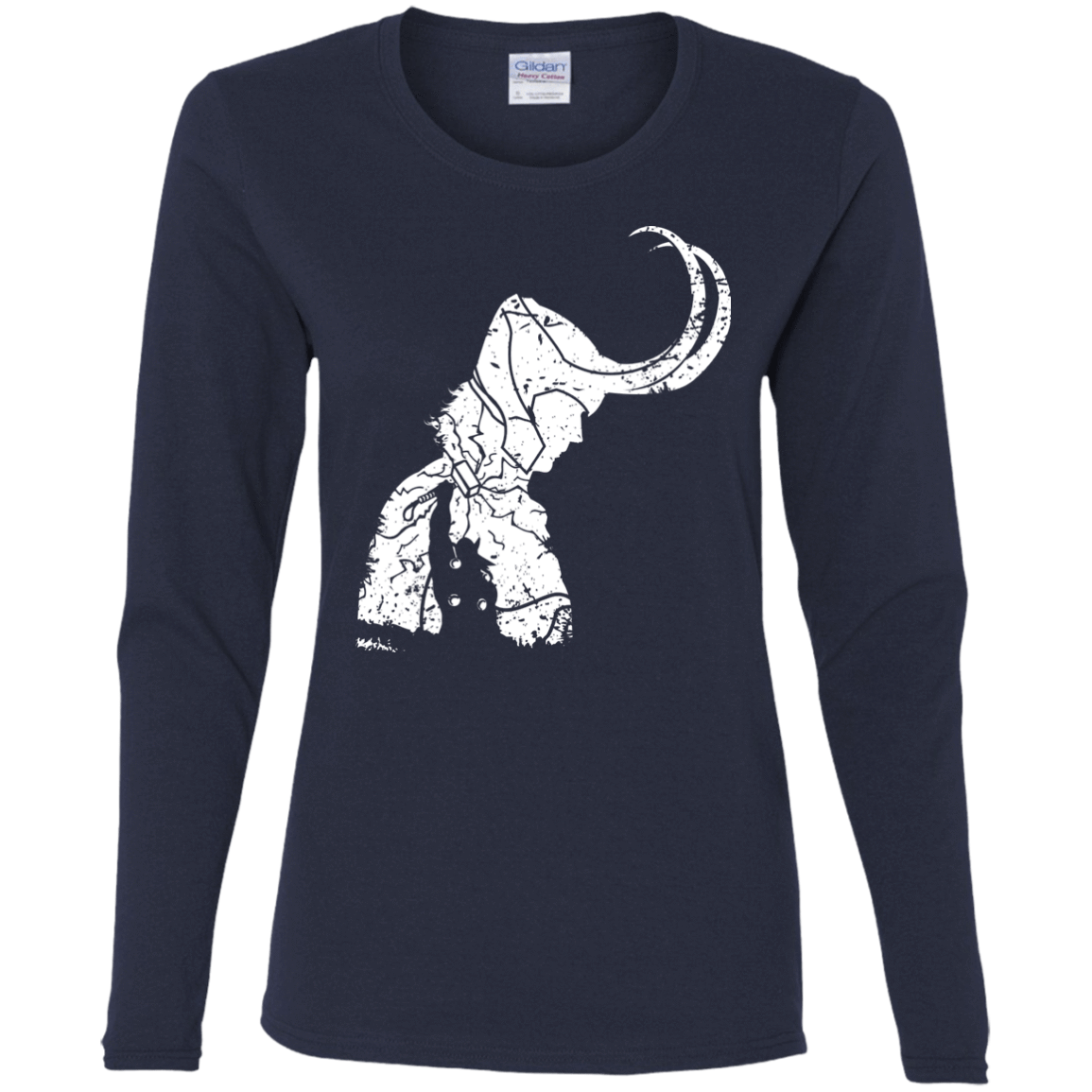 T-Shirts Navy / S Dark Lord Shadow Women's Long Sleeve T-Shirt