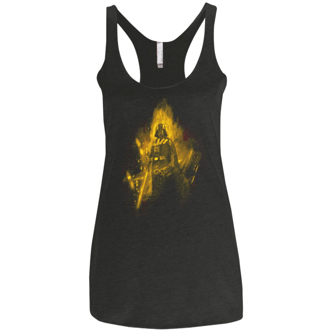 T-Shirts Vintage Black / X-Small Dark matador Women's Triblend Racerback Tank