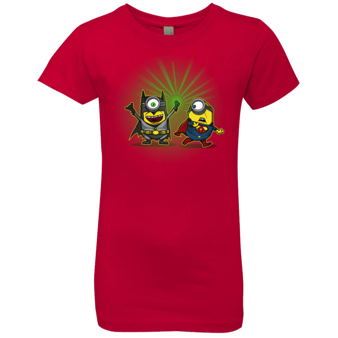 T-Shirts Red / YXS Dark Minion VS False God Girls Premium T-Shirt