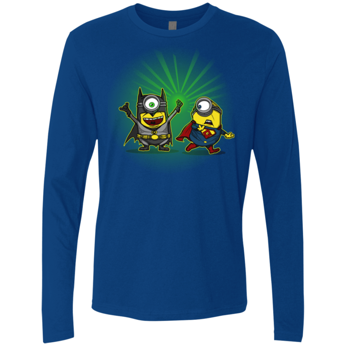 T-Shirts Royal / Small Dark Minion VS False God Men's Premium Long Sleeve