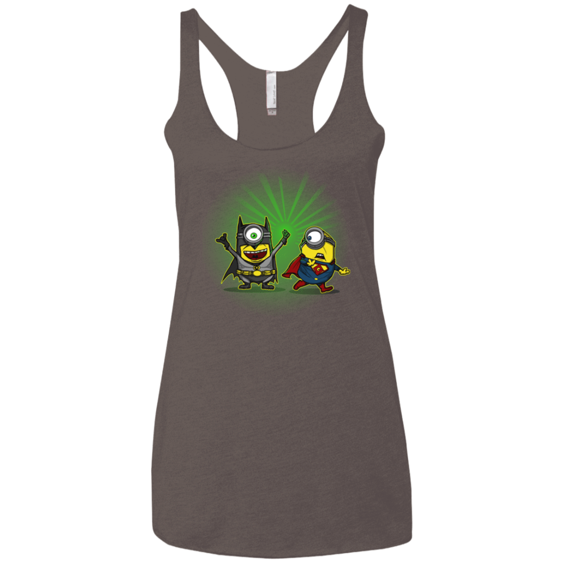 T-Shirts Macchiato / X-Small Dark Minion VS False God Women's Triblend Racerback Tank
