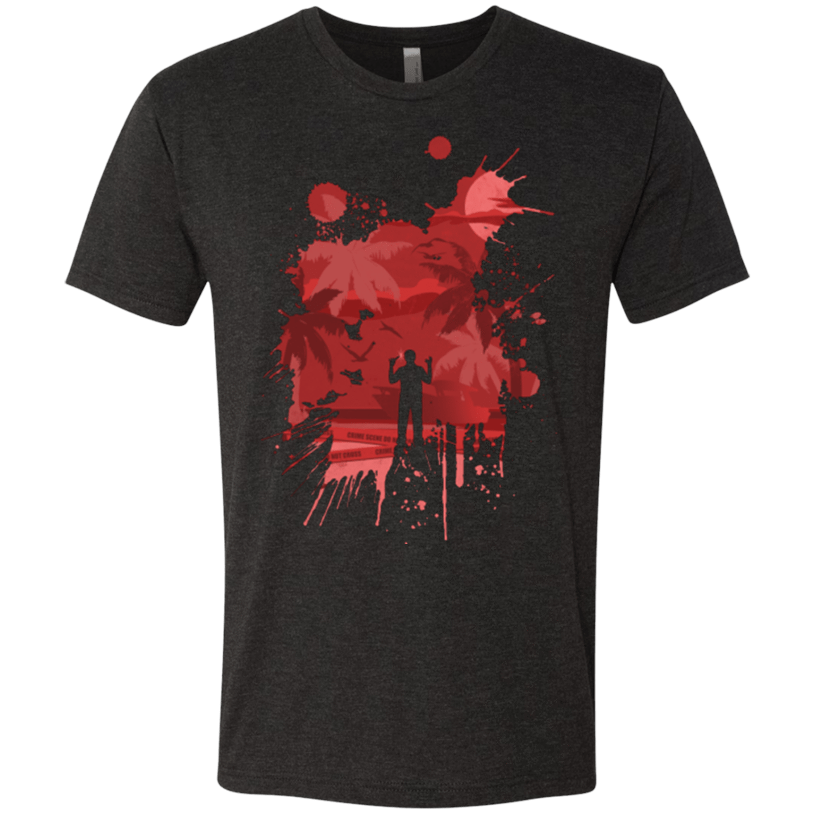 T-Shirts Vintage Black / Small Dark Passenger Men's Triblend T-Shirt