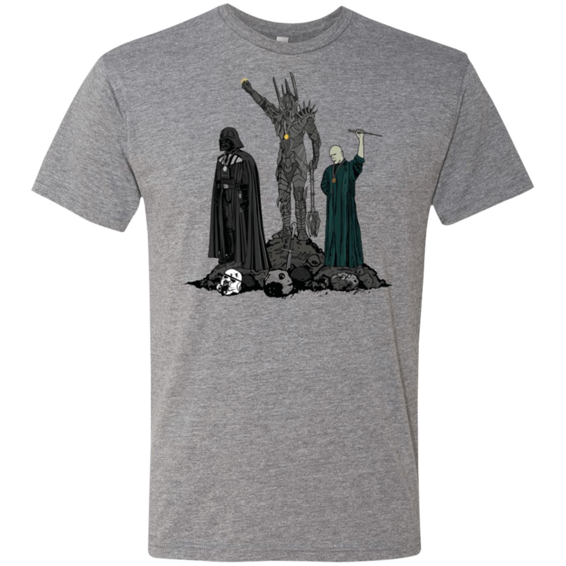 T-Shirts Premium Heather / Small Dark Power Men's Triblend T-Shirt