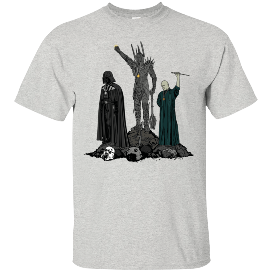 T-Shirts Ash / Small Dark Power T-Shirt