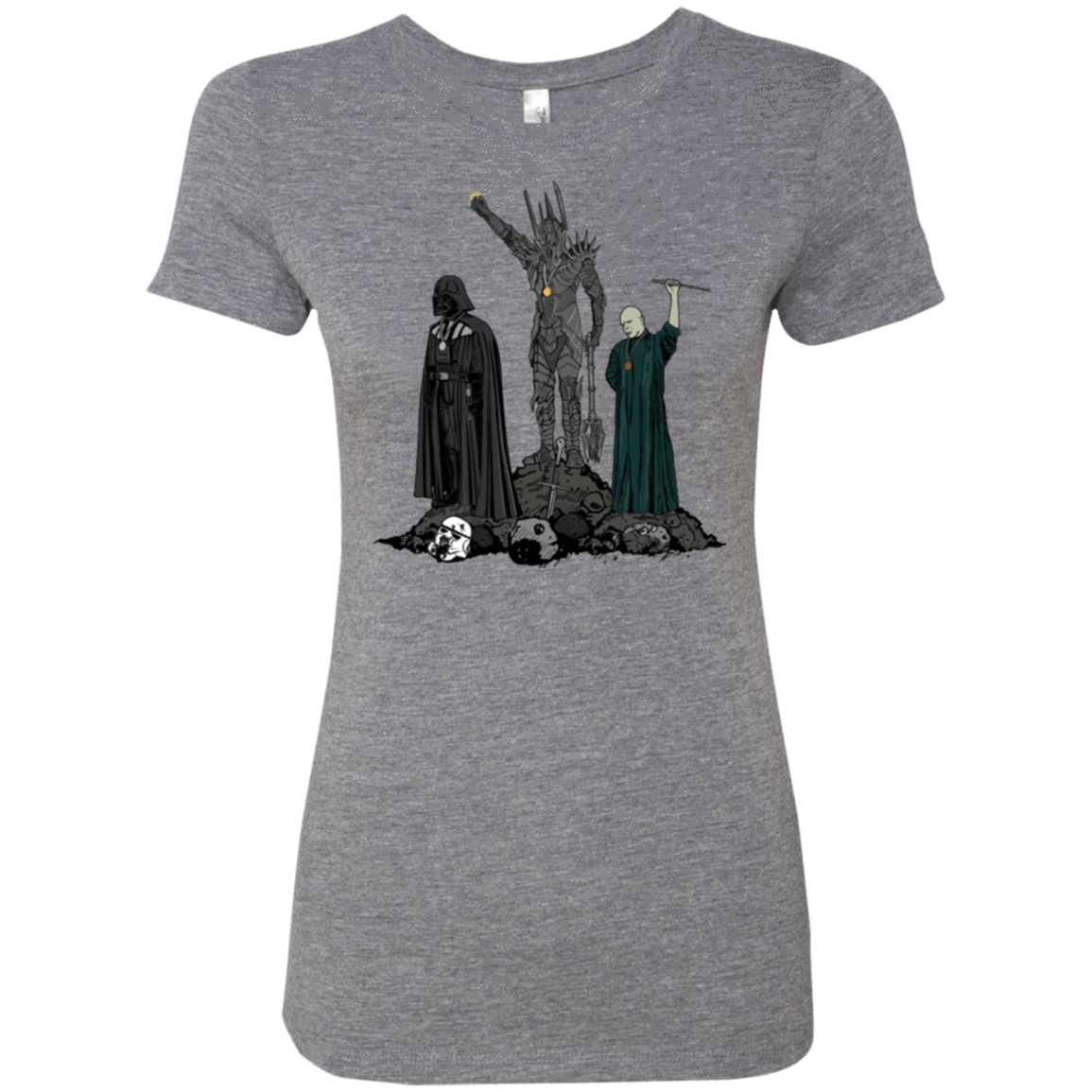T-Shirts Premium Heather / Small Dark Power Women's Triblend T-Shirt