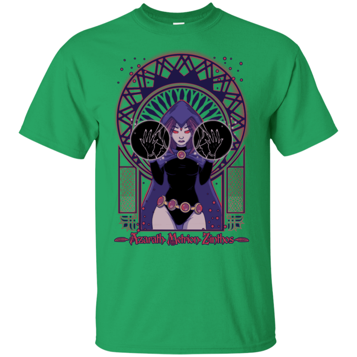 T-Shirts Irish Green / S Dark Raven T-Shirt