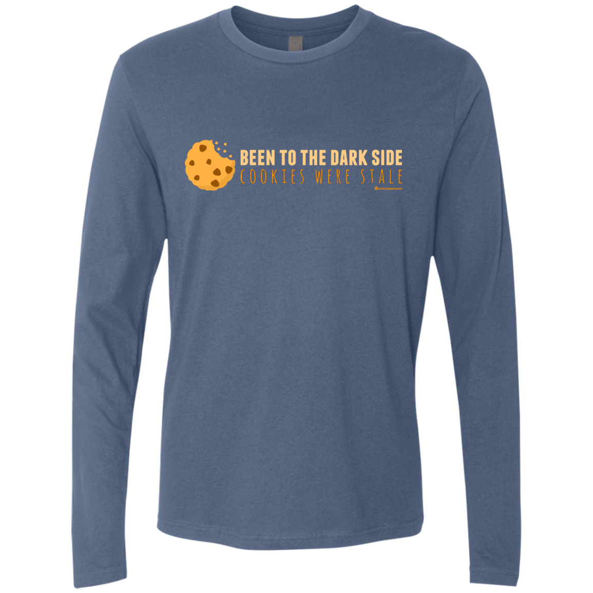 T-Shirts Indigo / Small Dark Side Cookies Men's Premium Long Sleeve