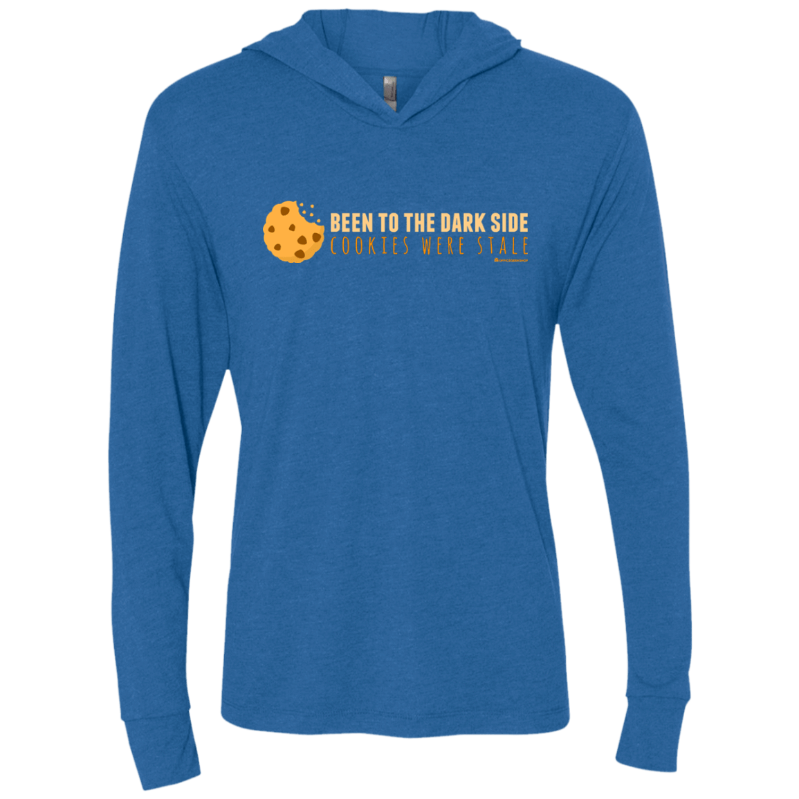 T-Shirts Vintage Royal / X-Small Dark Side Cookies Triblend Long Sleeve Hoodie Tee