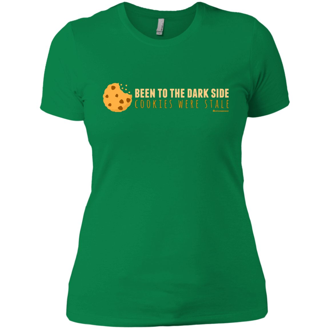 T-Shirts Kelly Green / X-Small Dark Side Cookies Women's Premium T-Shirt