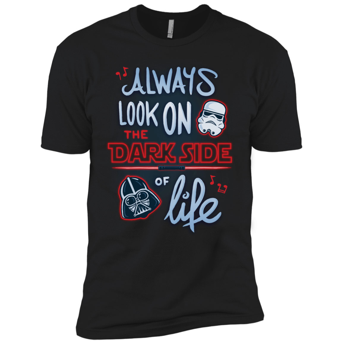 T-Shirts Black / YXS Dark Side of Life Boys Premium T-Shirt