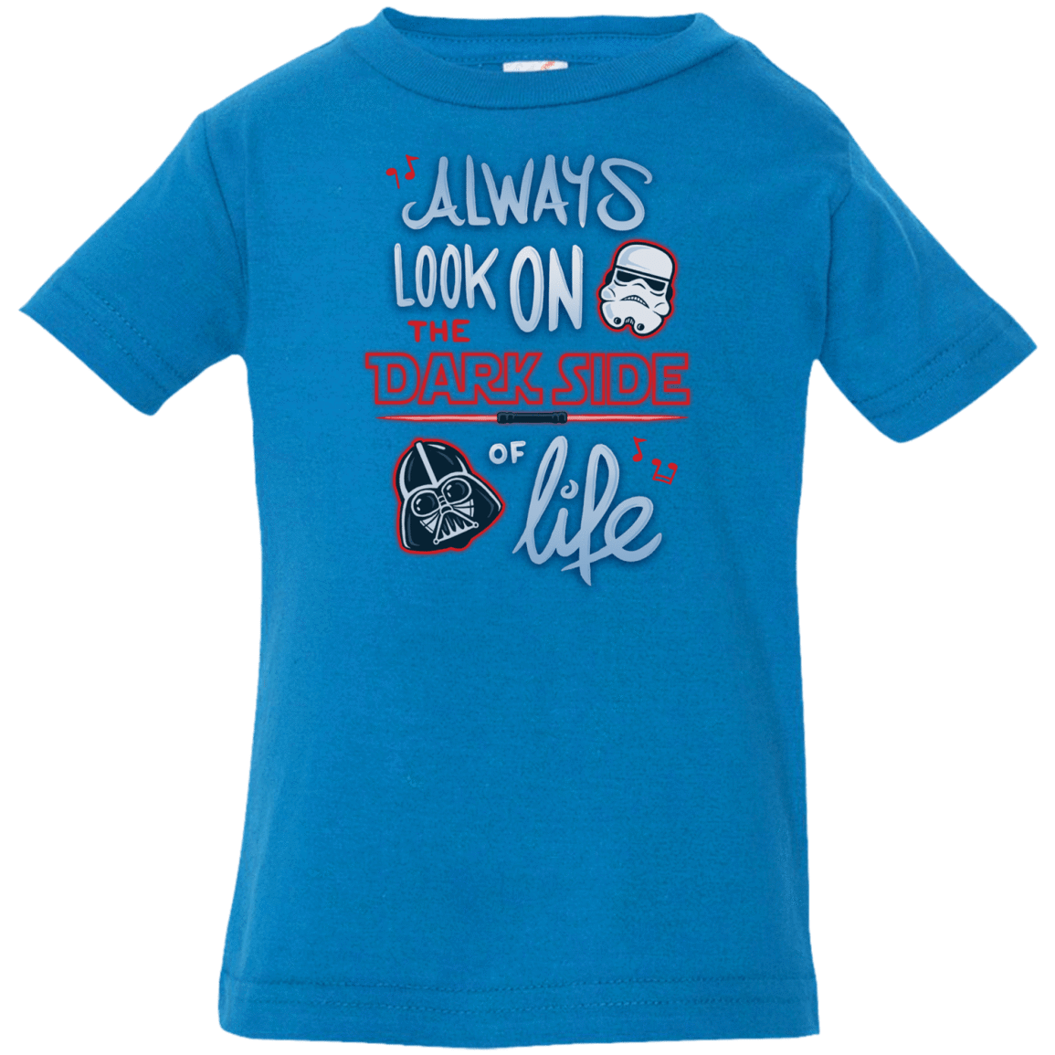 T-Shirts Cobalt / 6 Months Dark Side of Life Infant PremiumT-Shirt