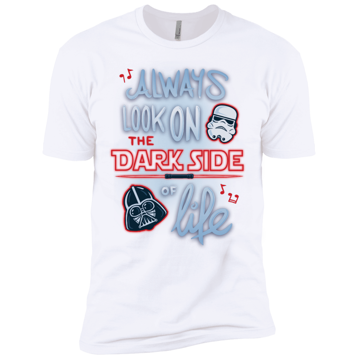 T-Shirts White / X-Small Dark Side of Life Men's Premium T-Shirt
