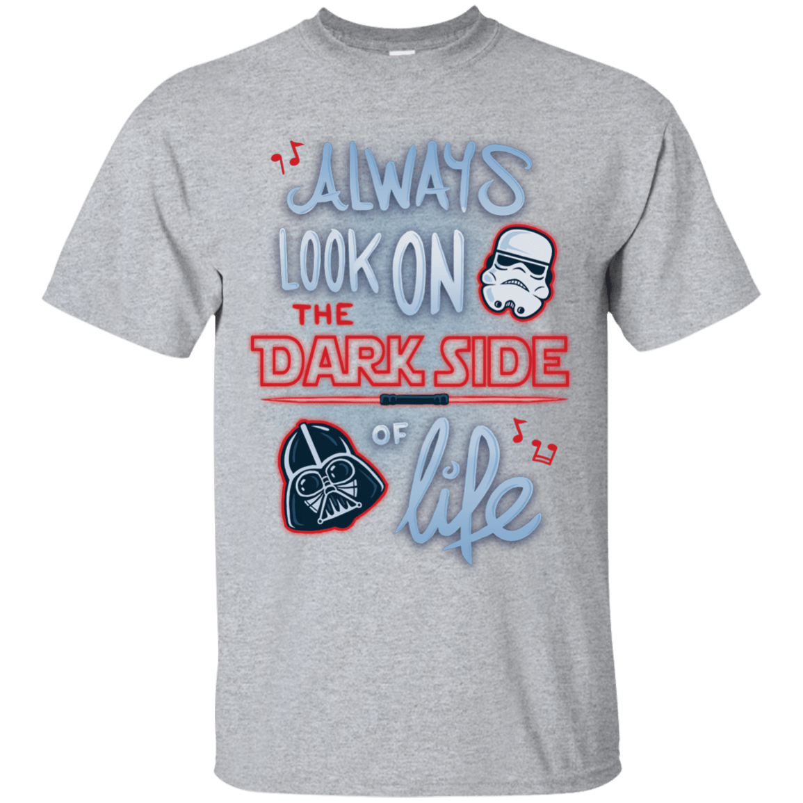 T-Shirts Sport Grey / Small Dark Side of Life T-Shirt