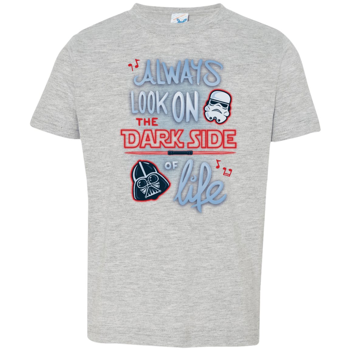 T-Shirts Heather / 2T Dark Side of Life Toddler Premium T-Shirt